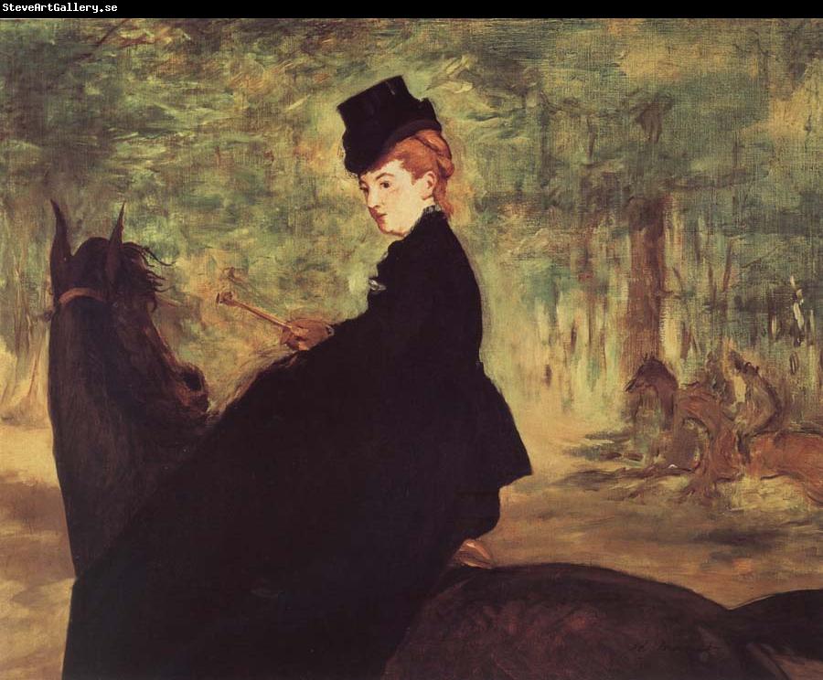 Edouard Manet The horseman